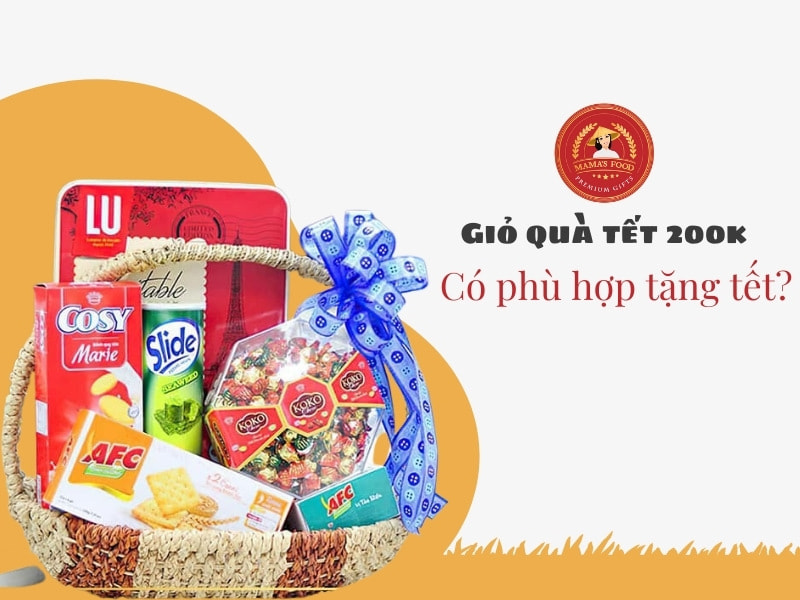 giỏ quà tết 200k