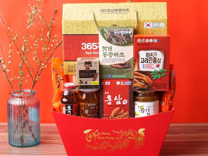 giỏ quà Tết sức khỏe