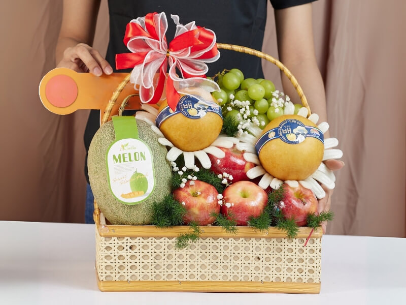 Giỏ trái cây biếu Tết