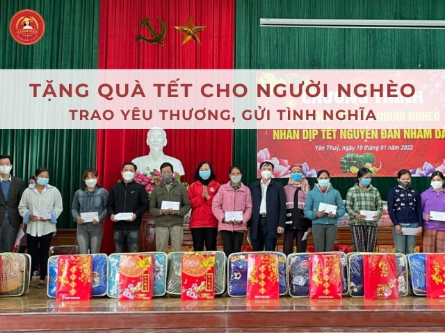Ý tưởng tặng quà Tết cho người nghèo ý nghĩa và thiết thực nhất