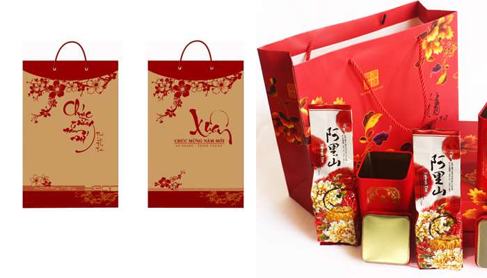 Túi đựng quà tết giá rẻ mẫu mới nhất có sẵn | mamafood.vn