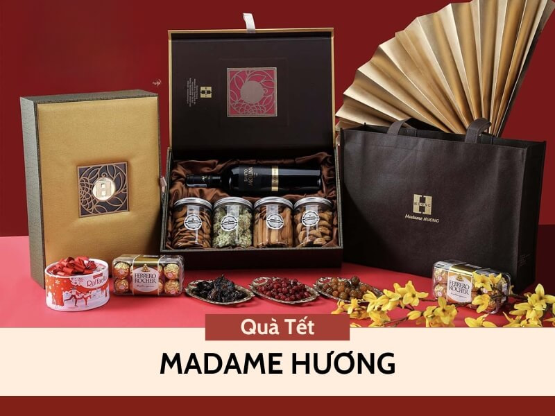 Quà Tết của thương hiệu Madame Hương