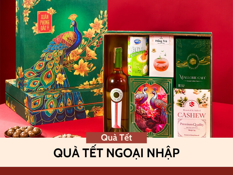 Quà Tết của thương hiệu Quà Tết Ngoại Nhập
