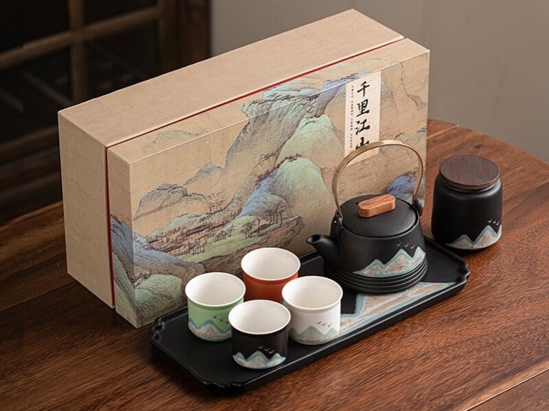set trà Nhật Bản biếu Tết 