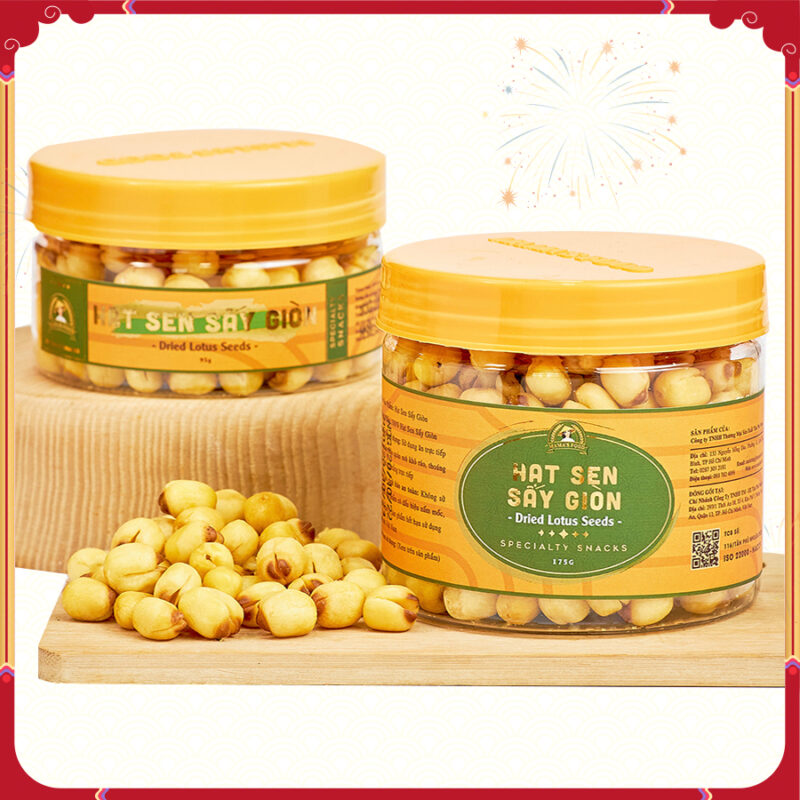 hạt sen sấy giòn