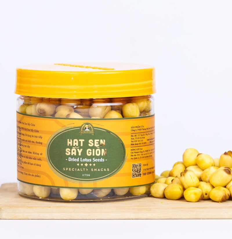 hạt sen sấy giòn