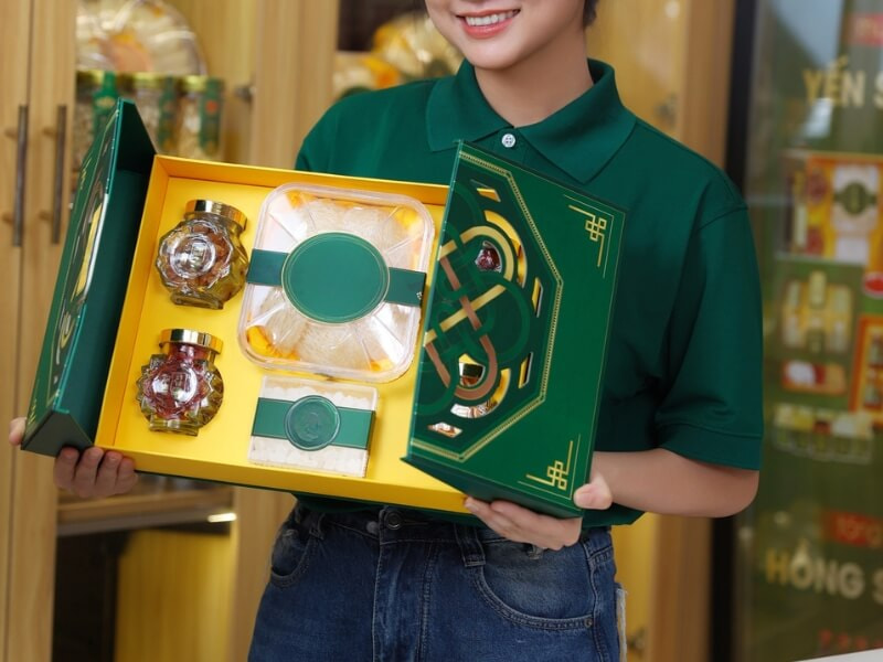 Yến sào quà Tết