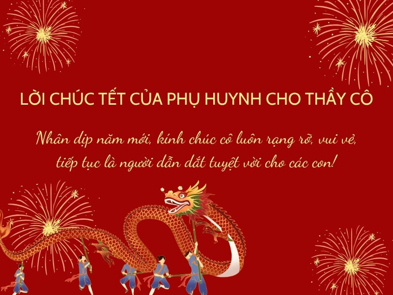 chúc Tết thầy cô giáo