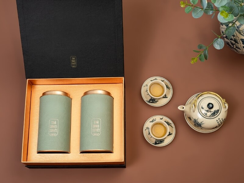 Set trà ngon biếu Tết