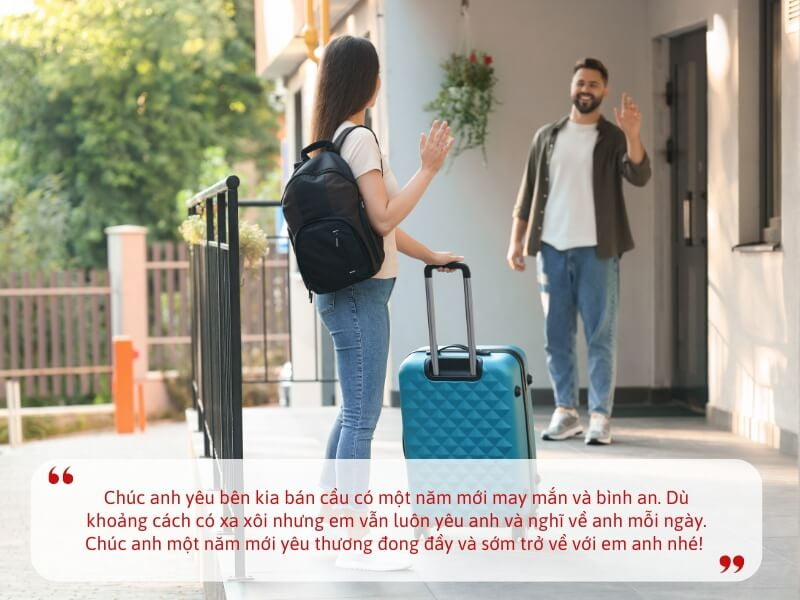 Lời chúc Tết người yêu xa