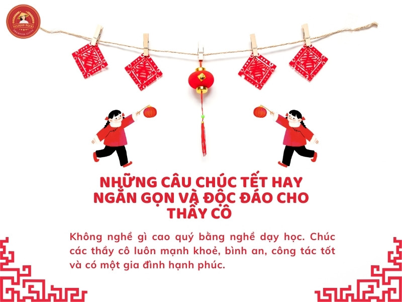 những câu chúc tết hay nhất cho thầy cô