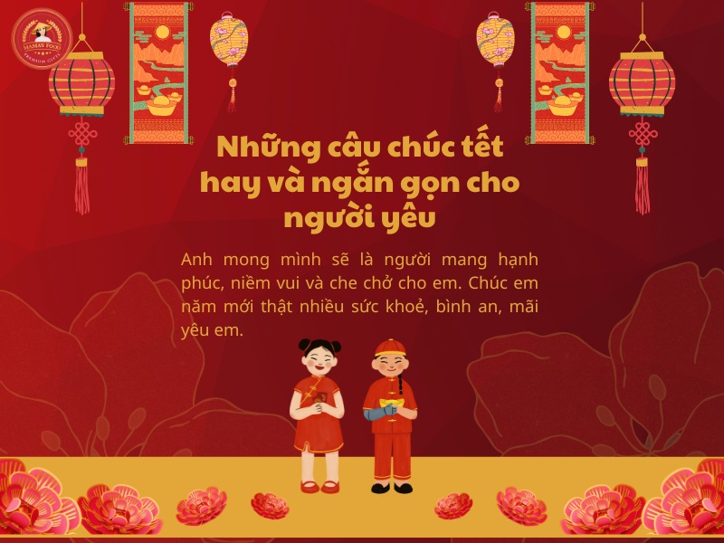 những câu chúc tết người yêu