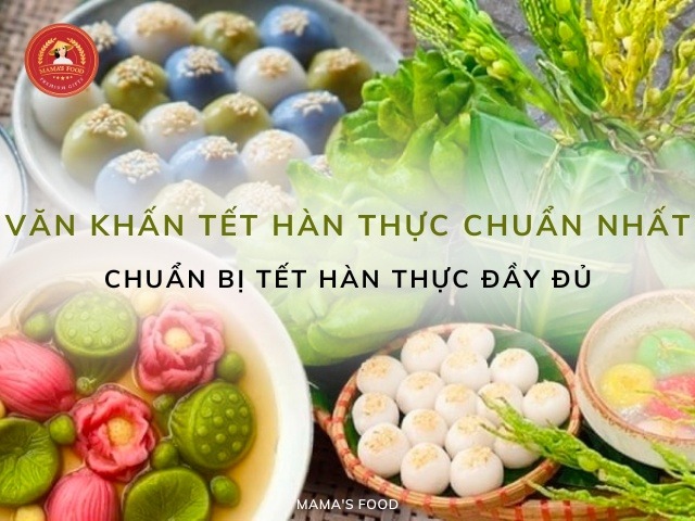 Văn khấn Tết Hàn Thực 3/3 Âm lịch đúng, chi tiết nhất