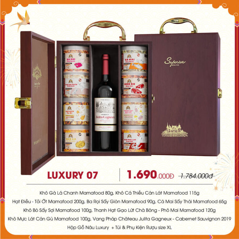99+ Combo Hộp Quà Tết 2025 cao cấp, sang trọng và ý nghĩa