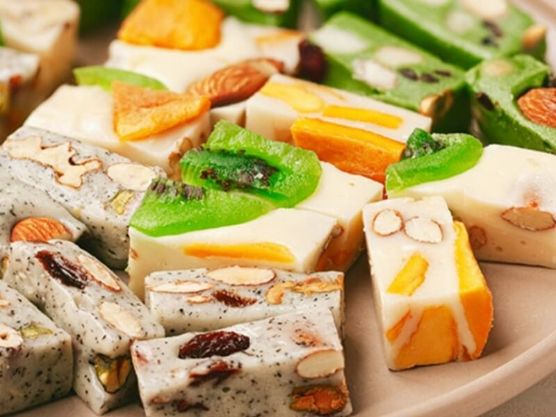 Kẹo nougat handmade