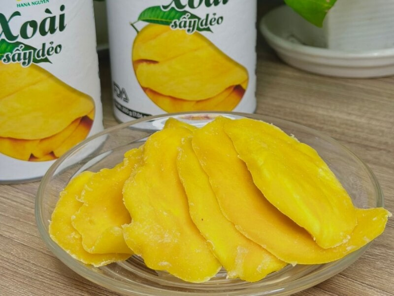Xoài sấy dẻo nhà làm