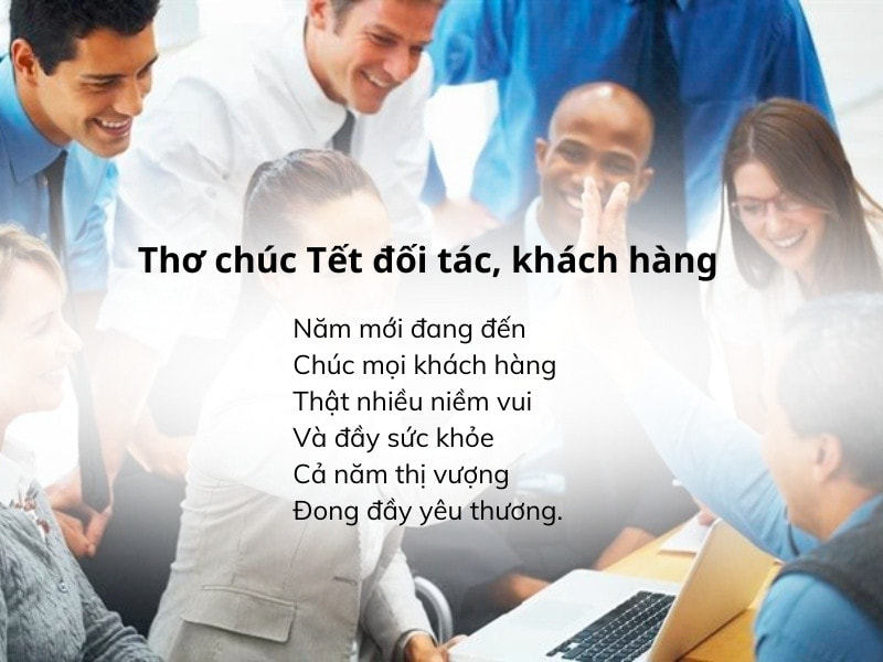 thơ hay về tết cho đối tác, khách hàng