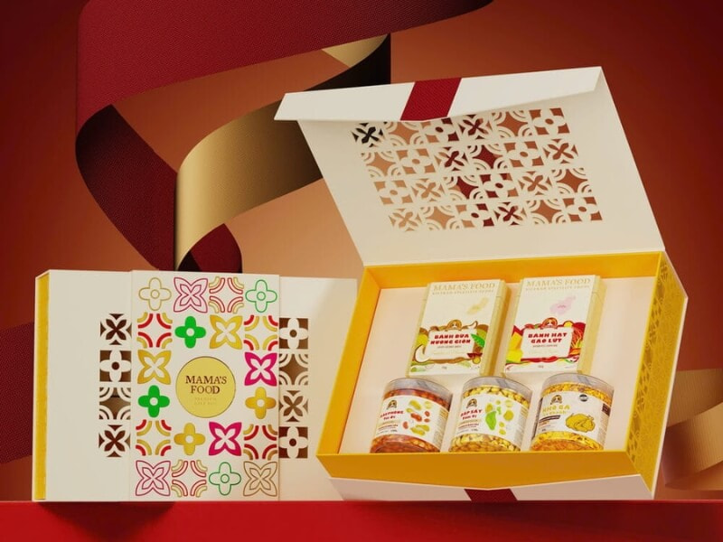Combo quà Tết Happiness 01