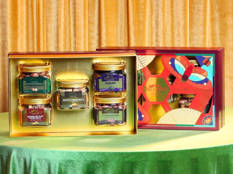Hộp quà Tết các loại hạt 500k
