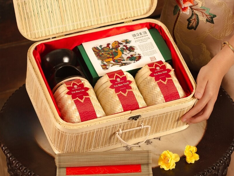 Set trà biếu Tết 500k