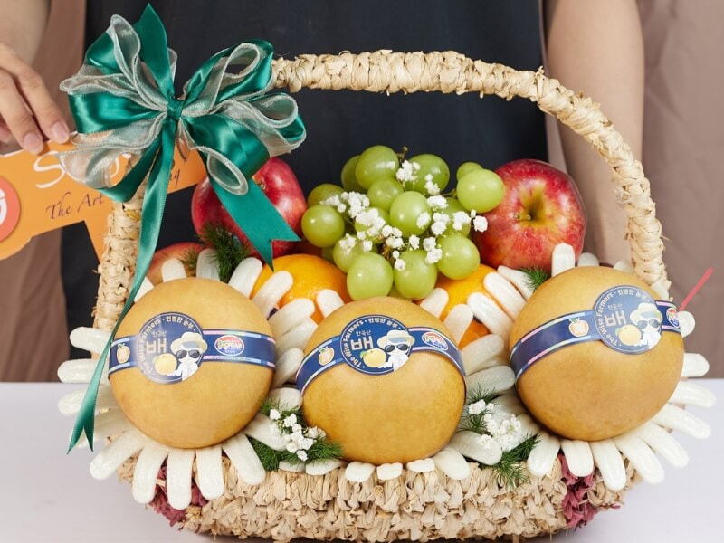 Giỏ trái cây tươi cho bé