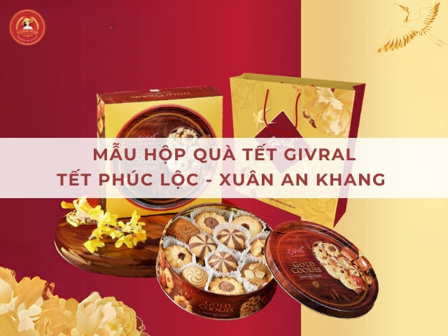 hộp quà tết givral