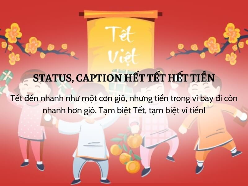  STT hết Tết hết tiền