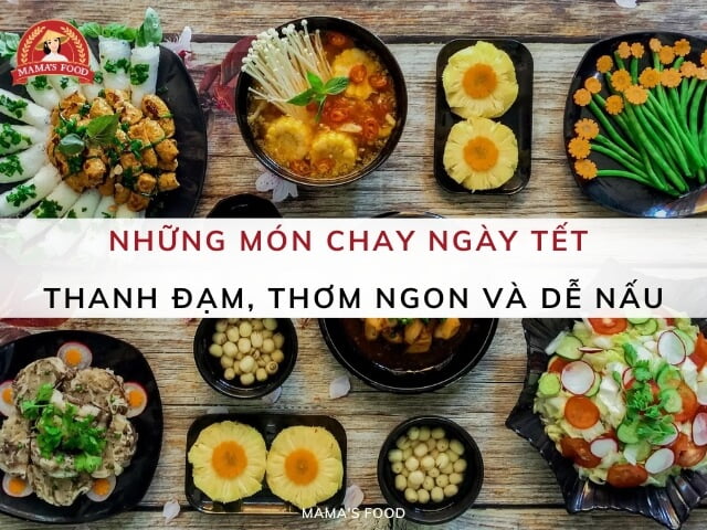 món chay ngày tết