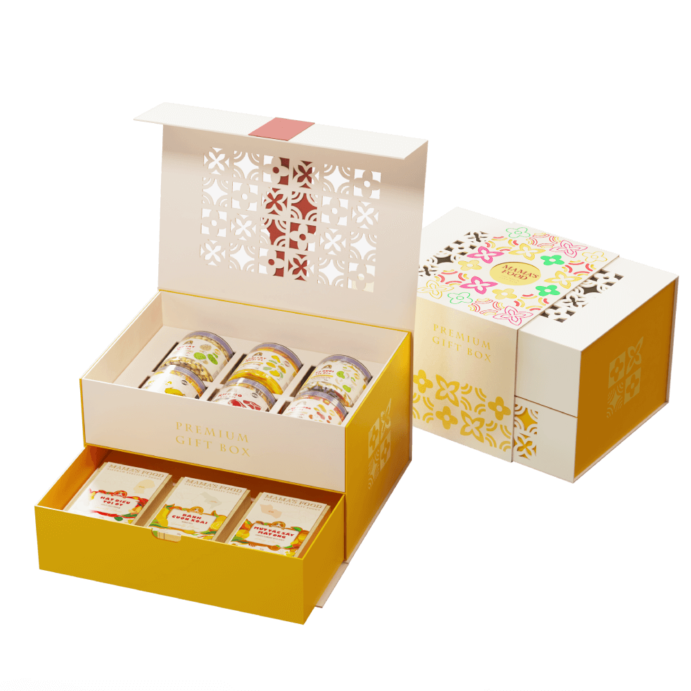 Set quà Tết cao cấp Happiness 11