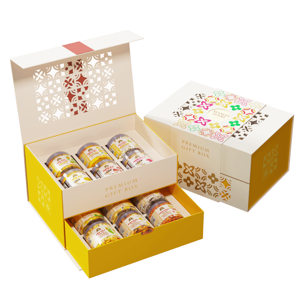 Set quà Tết cao cấp Happiness 12