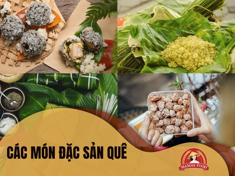 Các món đặc sản quê 