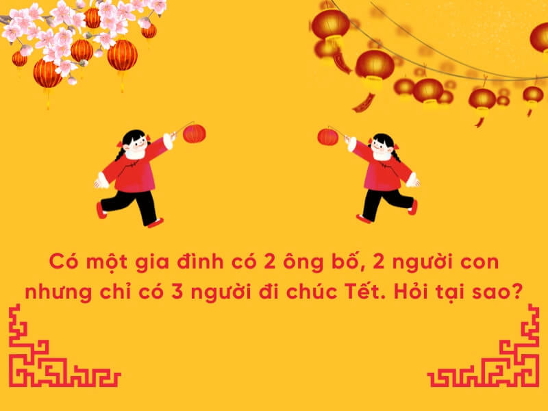 Câu đố vui ngày Tết 
