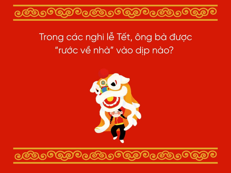 câu hỏi đố vui ngày Tết
