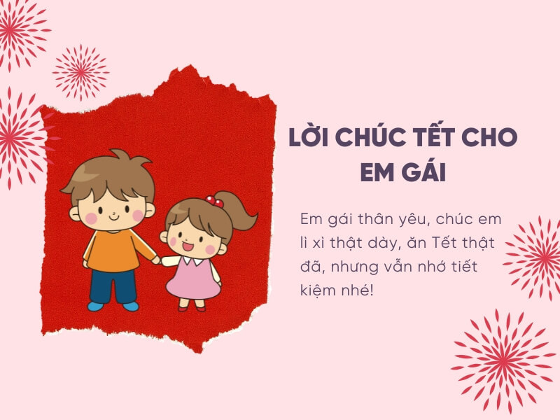 chúc Tết em gái