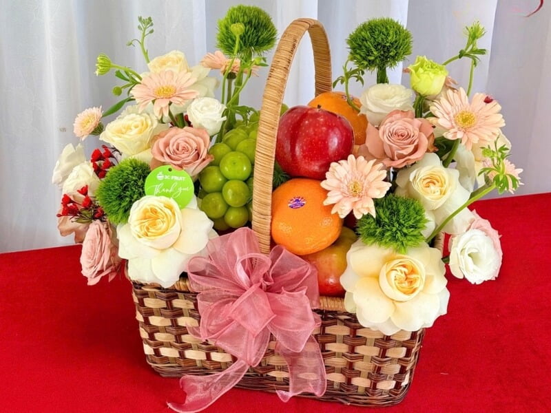 mẫu giỏ hoa quả 3C Fruit