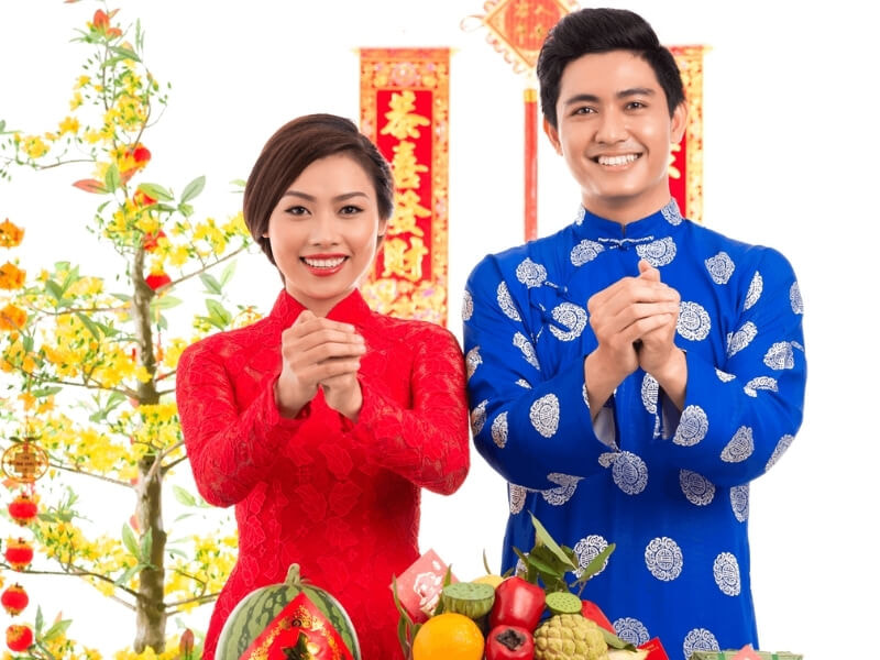 chúc Tết cô chú