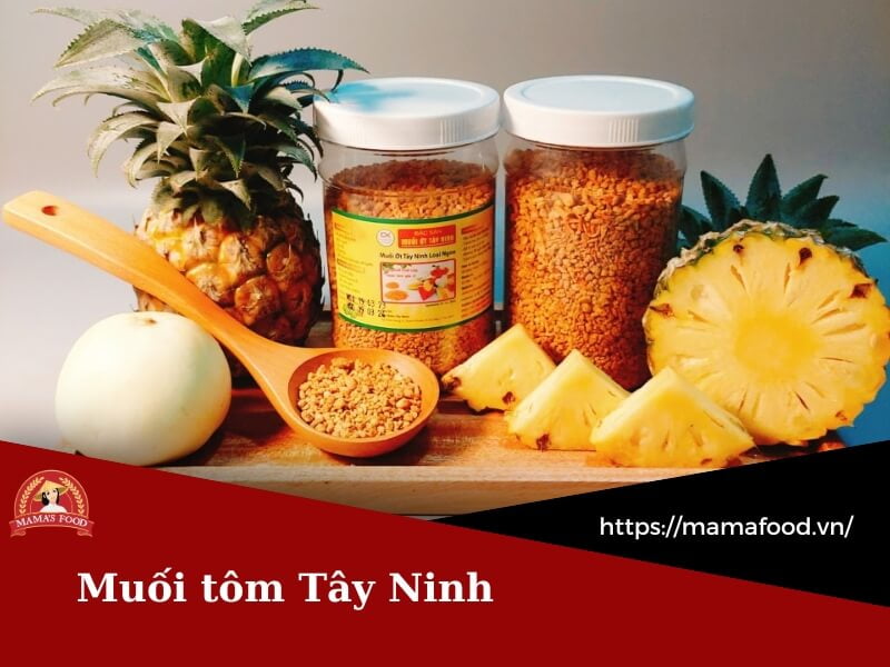 Muối tôm Tây Ninh