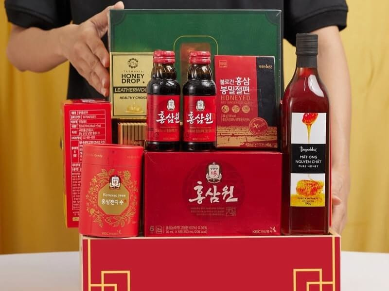 Giỏ quà Tết sức khỏe