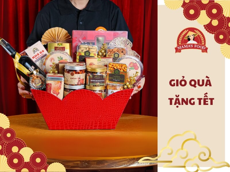 Giỏ quà Tết 