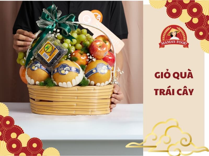 Giỏ trái cây biếu Tết
