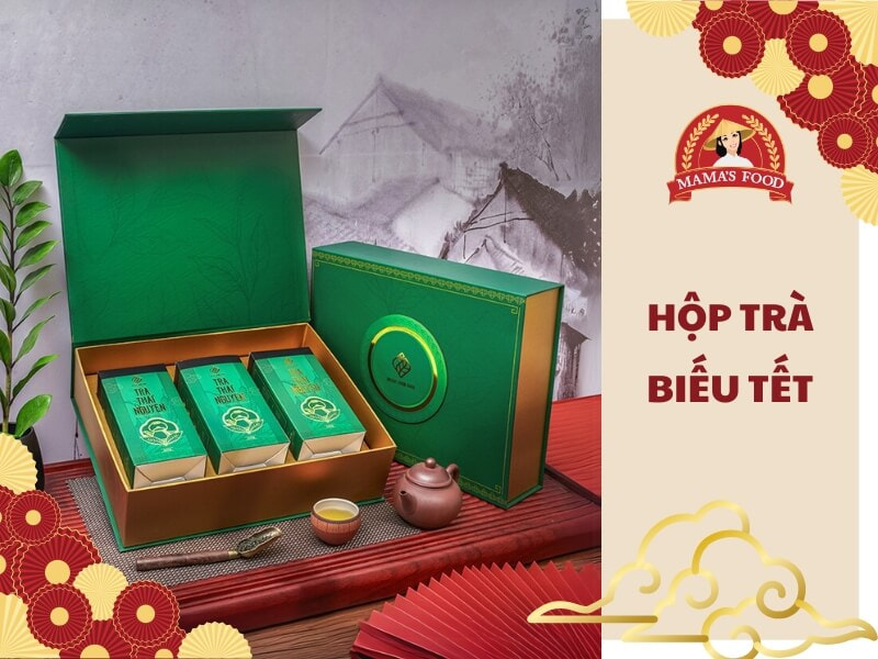 Set trà biếu Tết