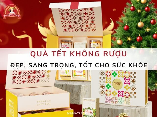 giỏ quà tết không rượu