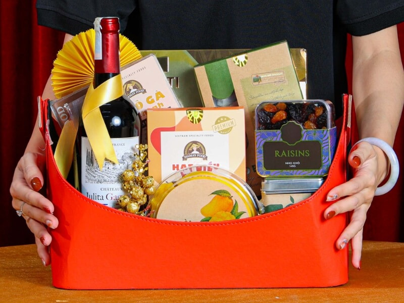 Giỏ quà Tết truyền thống