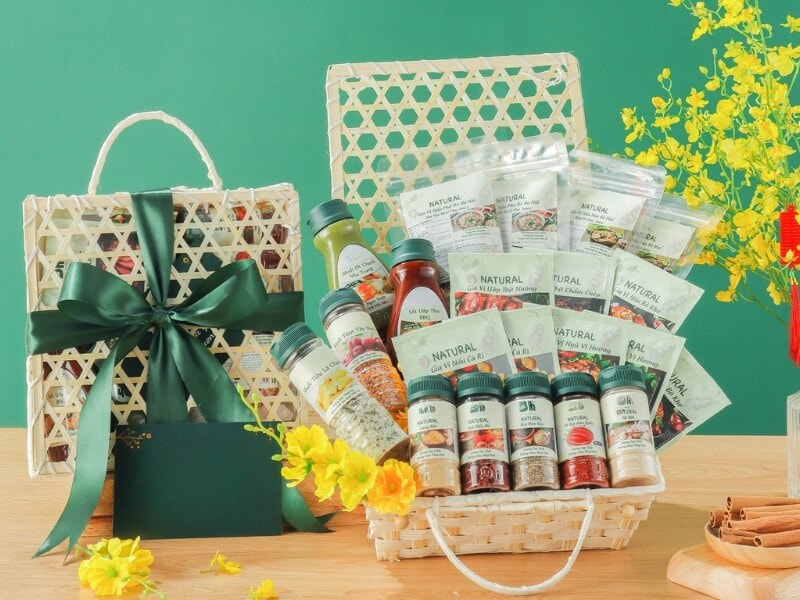 Set gia vị tặng Tết