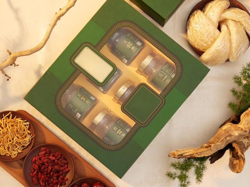 Set quà yến chưng sẵn