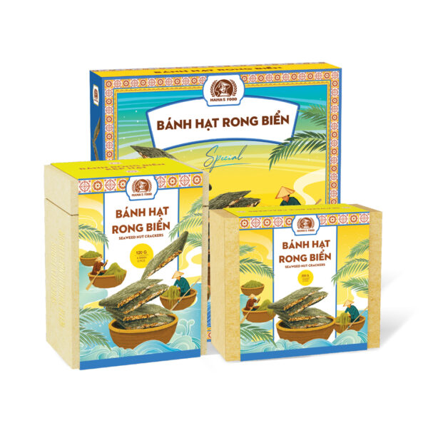 Hat Rong Bánh Hạt Rong Biển - Mamafood